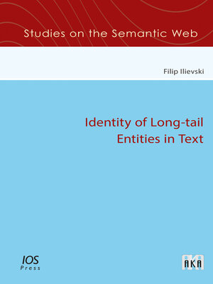 cover image of Identity of Long-tail Entities in Text